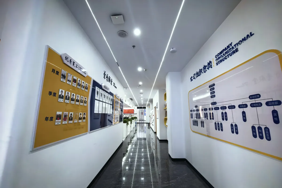 ZIML company hallway
