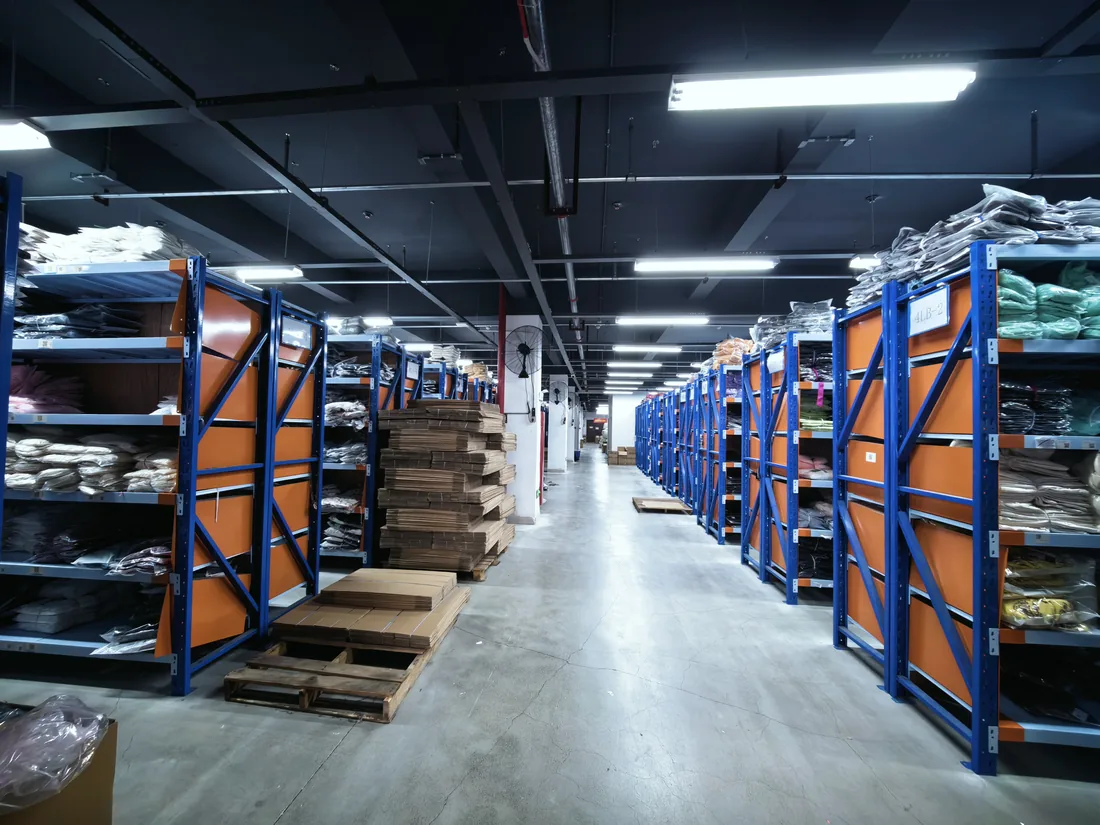 ZIML warehouse and packing area